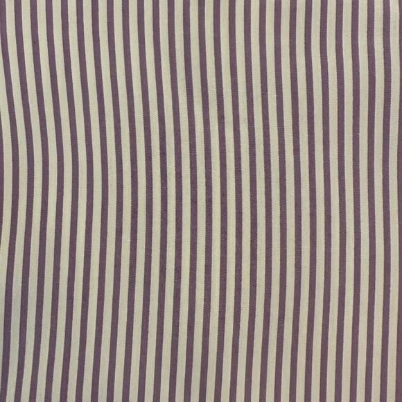 J. Crew Purple Striped Long Sleeve Button Down Collared Dress Shirt Sz M - Picture 4 of 8